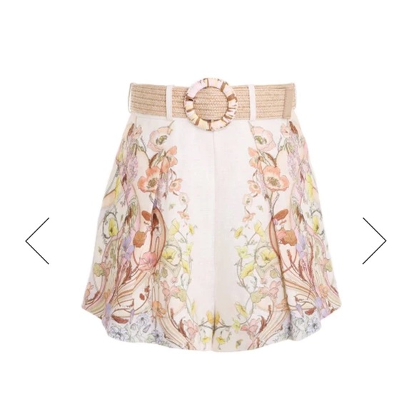 Zimmermann Jeannie Linen Shorts - Picture 7 of 10
